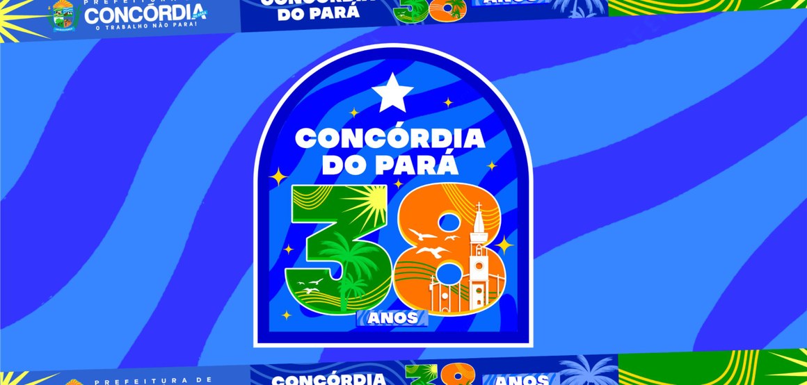 Concórdia do Pará celebra 38 anos com grande programação cultural no Lago do Onça