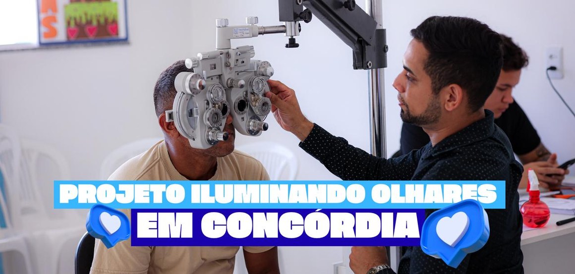Projeto Iluminando Olhares realiza mais de 700 atendimentos em Concórdia do Pará